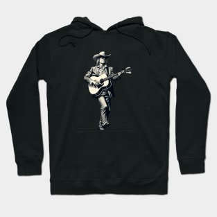 Dwight Yoakam Playing Guitar Hoodie